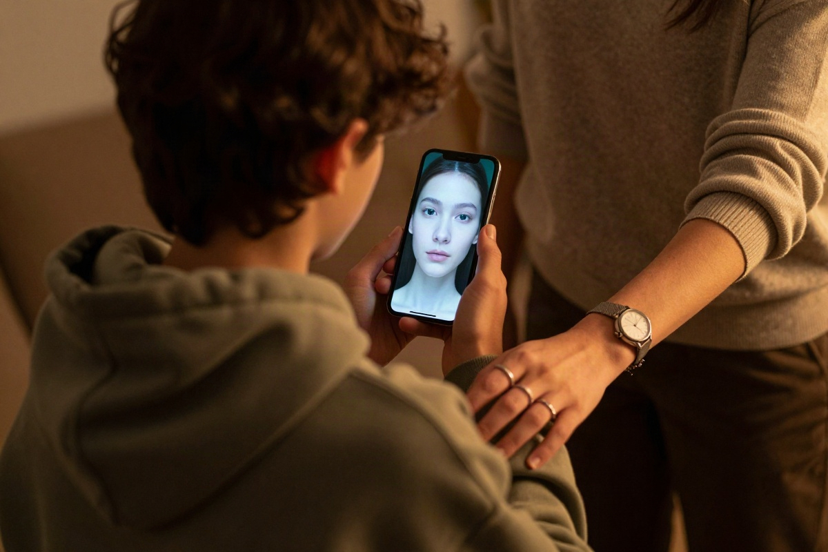 Navigating Virtual Influencers and Deepfake Risks for Youth